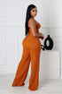 Imari Button Detail Tube Top & Pants SET